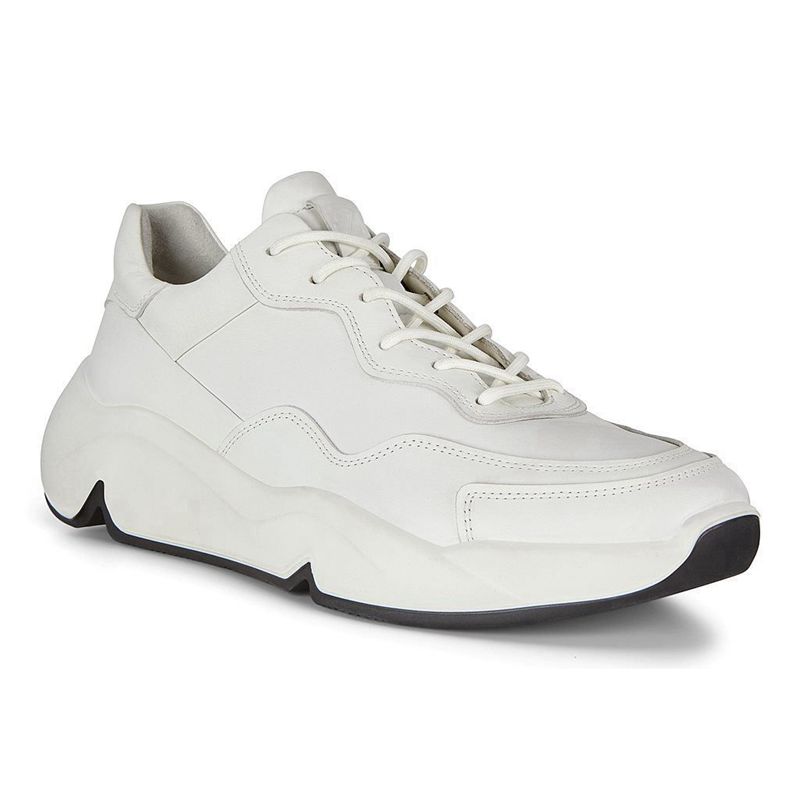 Zapatillas Ecco Chunky Sneaker Para Hombre,Blancas,243195-UQP